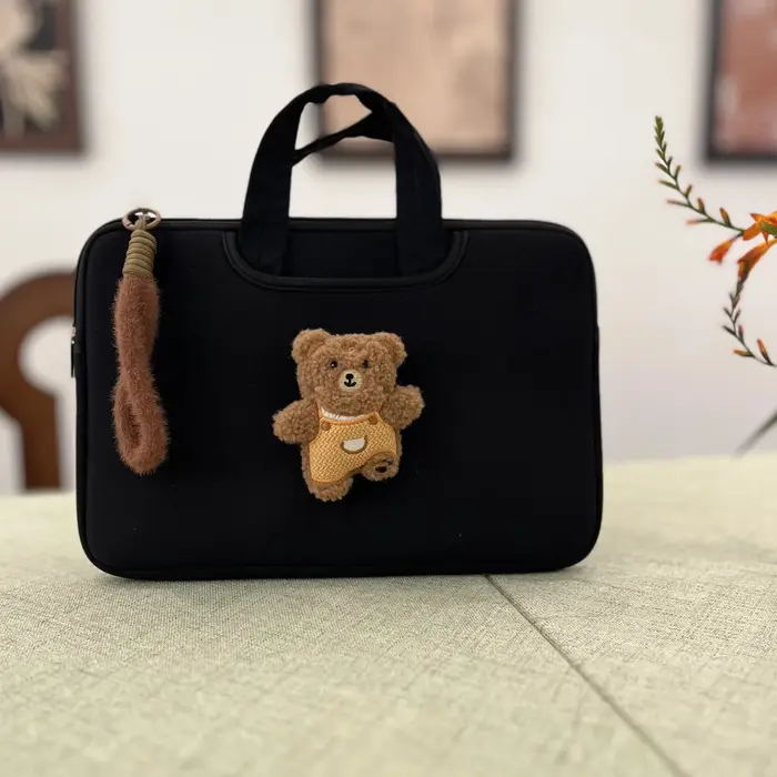 Mignon ordinateur Portable Bag11 13.3 14 15 15.6 16 pouces ordinateur voyage Portable sac à main coréen mode ordinateur Portable tablette Pounch femmes porte-documents