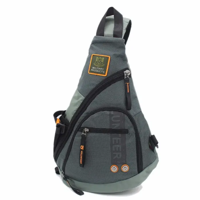 Hommes bandoulière sac à dos épaule poitrine sac voyage randonnée Sport de plein air escalade militaire Oxford mâle