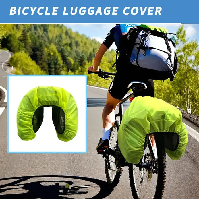 Sac à dos housse de pluie avec bande réfléchissante étanche ultraléger sac à dos pochette de rangement randonnée Camping vélo voyage en plein air