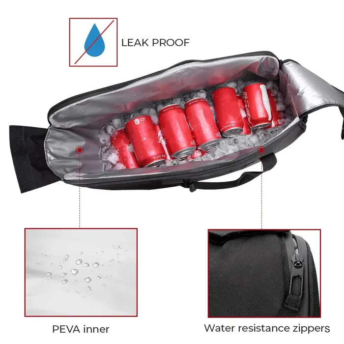 Sac isotherme pour sacoche de moto