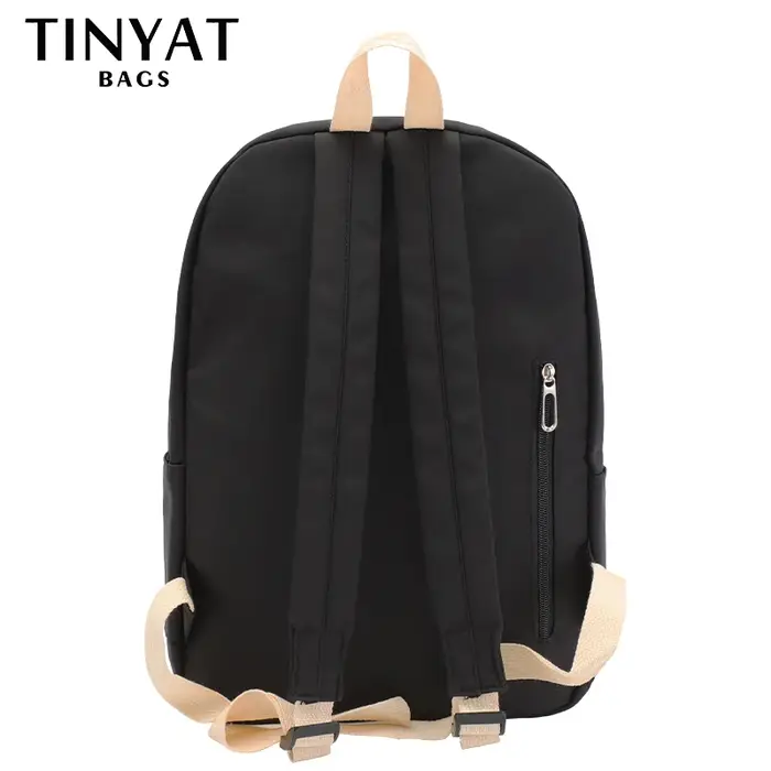 TINYAT Kawaii Bear sac à dos 15.6 pouces grande capacité adolescents pour femmes sac d'école léger sac à dos pour ordinateur portable sangle réglable mignon