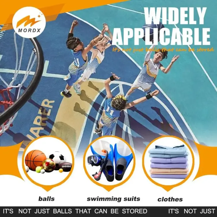 Sac à balle unique sac en maille de basket-ball sacs de rangement sac à dos de basket-ball à bandoulière organisateur de Sport sacs de gymnastique