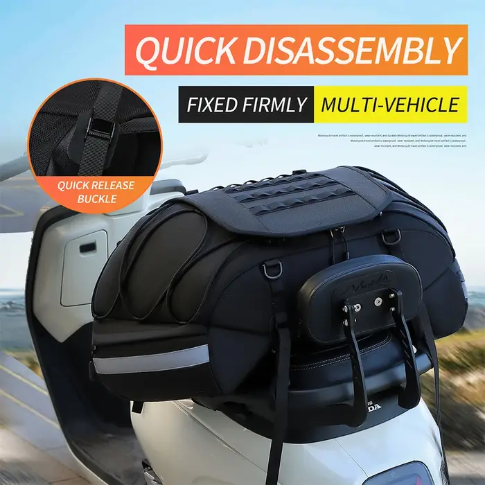 Sac de Selle Universel pour Moto