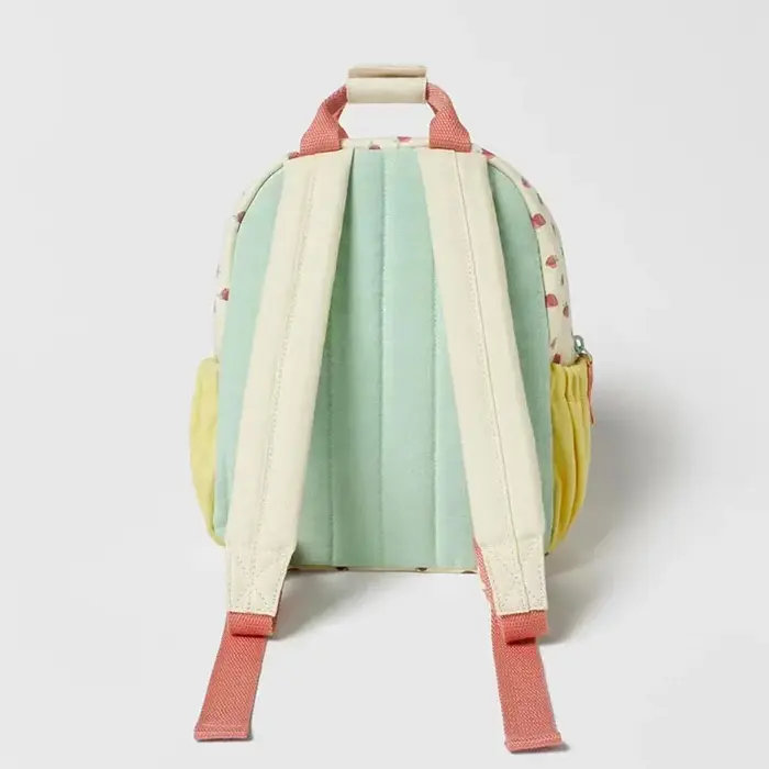 Nom de broderie personnalisé Strawbreey filles école sac à dos maternelle cartable déjeuner sac fourre-tout sac à main