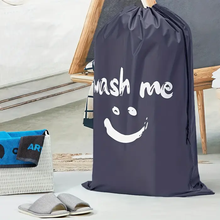 Grand sac à linge imprimé