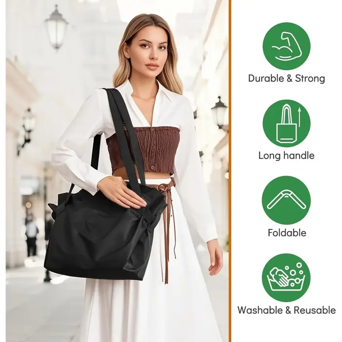 Sac de voyage pliable grande capacité - Sac fourre-tout/sac de sport durable