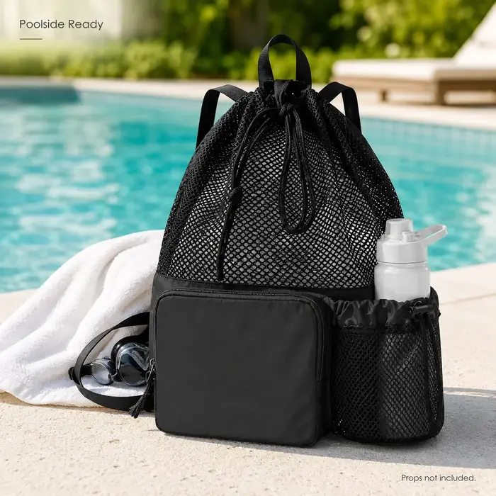 Sac à dos en maille respirante pour la plage