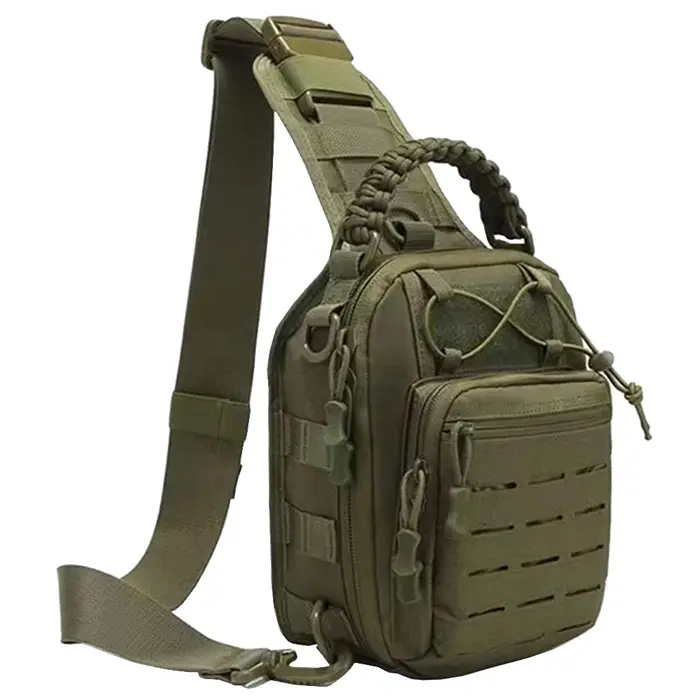 Sac à dos tactique à bandoulière pour hommes et femmes