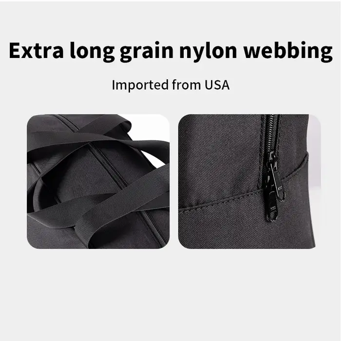 Sac de rangement multifonctionnel de voyage en plein air pour chien noir