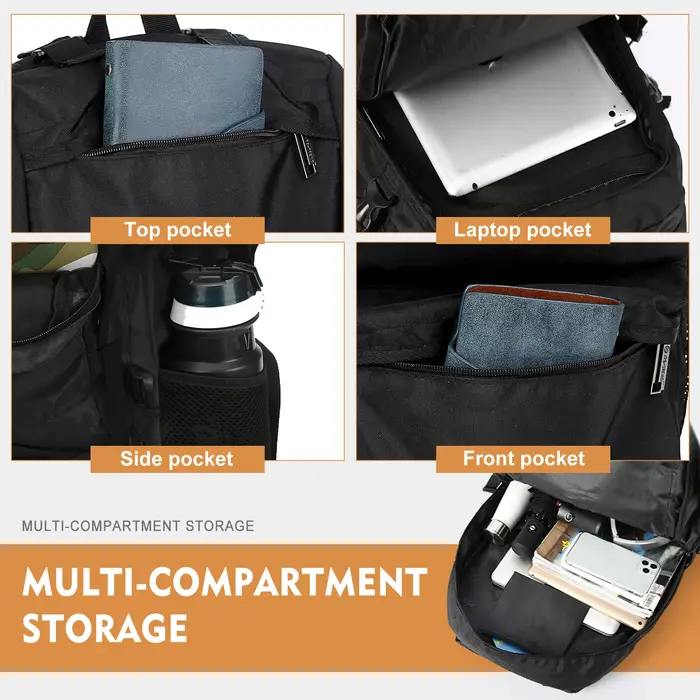 Sac de randonnée surdimensionné de grande capacité