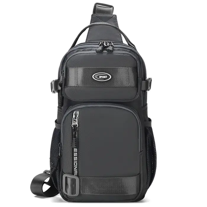 Sac à dos de randonnée pour hommes, sac de poitrine pour hommes, sac à bandoulière décontracté pour 