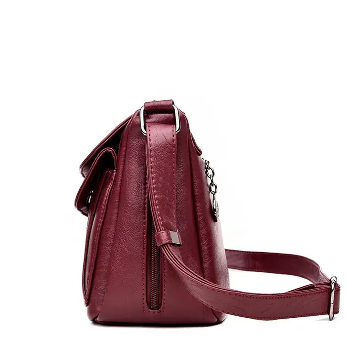 Sac à main de luxe en cuir souple pour femmes
