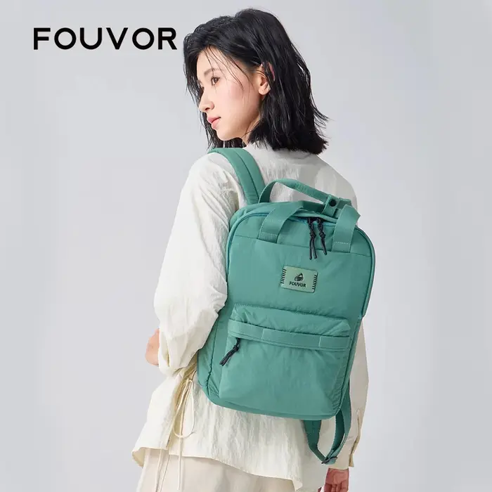 Fouvor – sac à dos à plusieurs poches pour femmes, grande capacité, léger, pour voyage, unisexe, pou