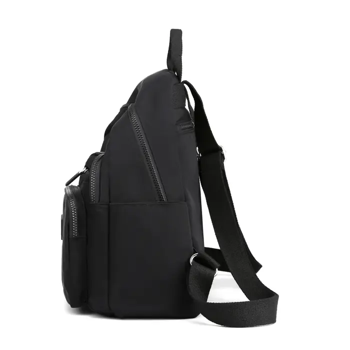 Sac à dos de voyage en nylon imperméable pour femme