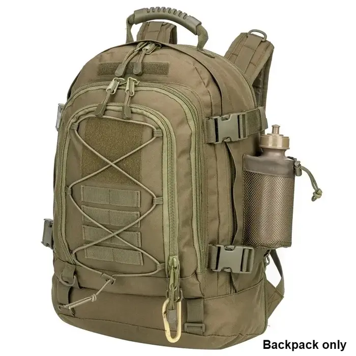 Sac à dos extérieur de grande capacité 65L – Sac à dos de randonnée étanche MOLLE pour le camping