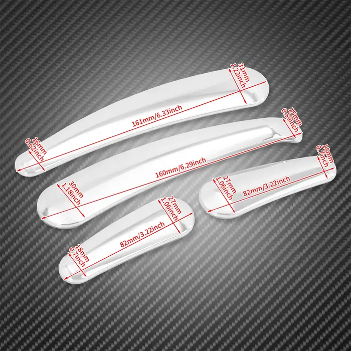 4xMoto 3D bras oscillant cadre insérer couverture chromée pour Harley Heritage Softail personnalisé 