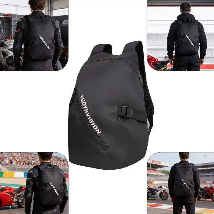 Sac à dos pour casque de moto