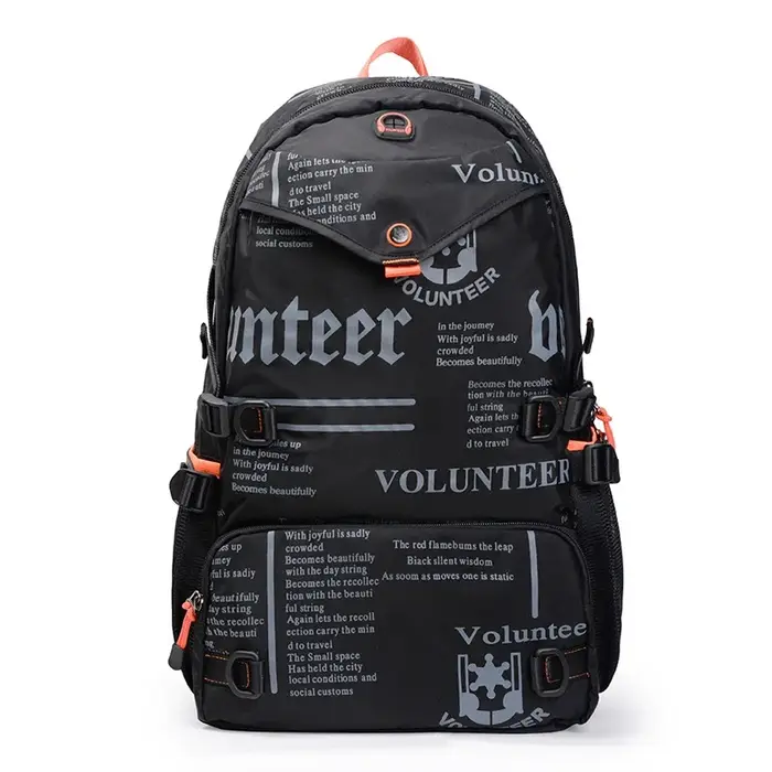 VOLUNTEER voyage sacs à dos hommes mode randonnée sport étanche collège sac à dos homme banlieue lég