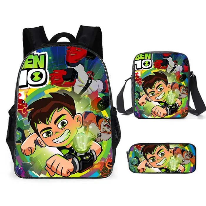Sac à dos Hacker pour adolescents Ben 10