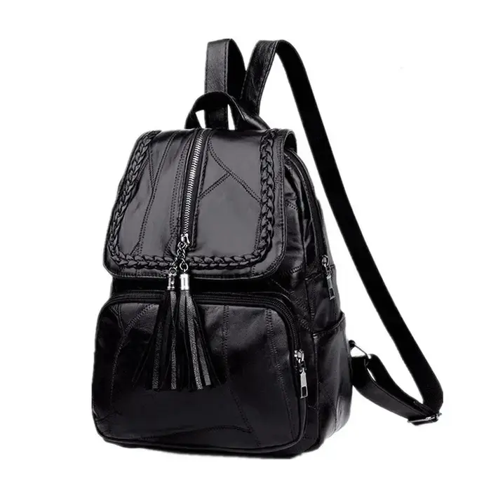 1 pièces femmes sacs à dos en cuir mode épaule femme sac à dos dames voyage Mochilas sacs d'école po