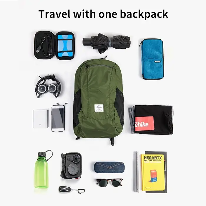 Naturehike nouveau sac à dos de Camping 30L grande capacité Portable pliable sac à bandoulière étanche voyage en plein air randonnée pique-nique sac