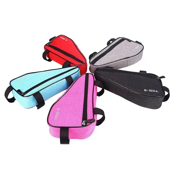 Sacs triangulaires portables pour cadre de VTT