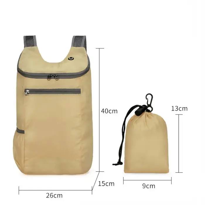 Sac à dos pliable de haute qualité 20L