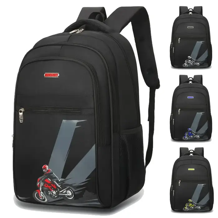 Sac à dos étudiant sac d'école russe voyage sac à dos Version coréenne unisexe décontracté pochette d'ordinateur épaissir Double sacs à bandoulière