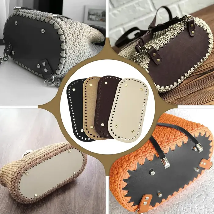 Sac de base en cuir PU fait à la main