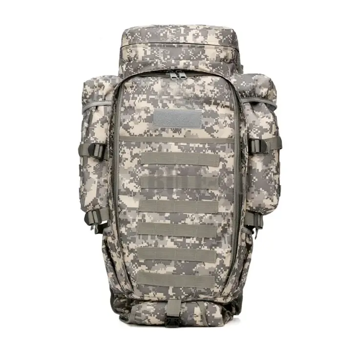 Sac à dos tactique hommes grand rembourré double fusil de chasse transportant sacs à dos Molle