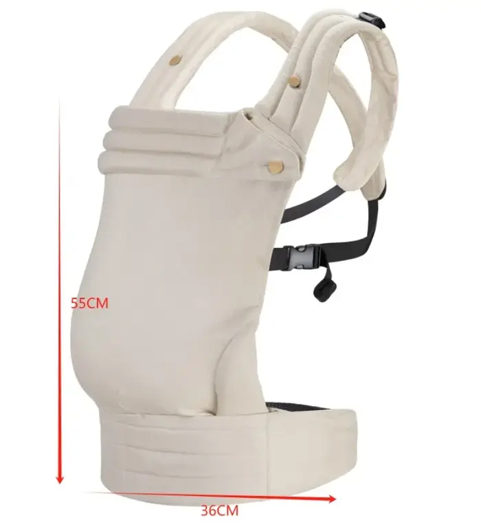 Porte-bébé ergonomique | Tissu doux et confortable pour un confort durable | Conception de sac à dos réglable pour 7-35