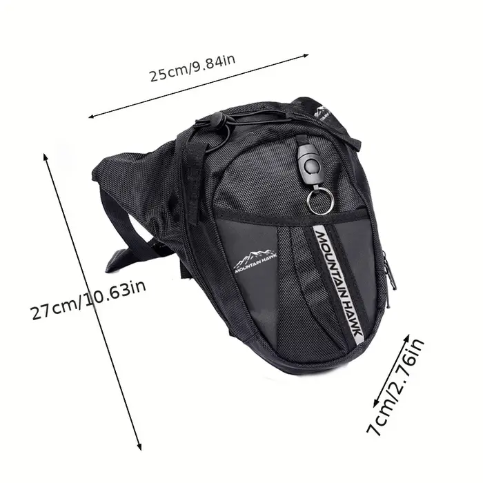 Sac de taille imperméable pour homme