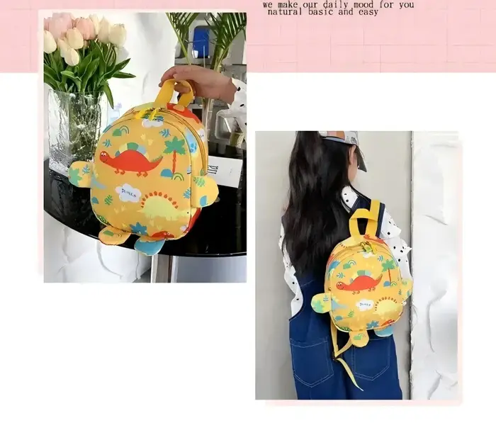 Mignon dessin animé dinosaure bébé sacs à dos maternelle cartable enfants garçons filles