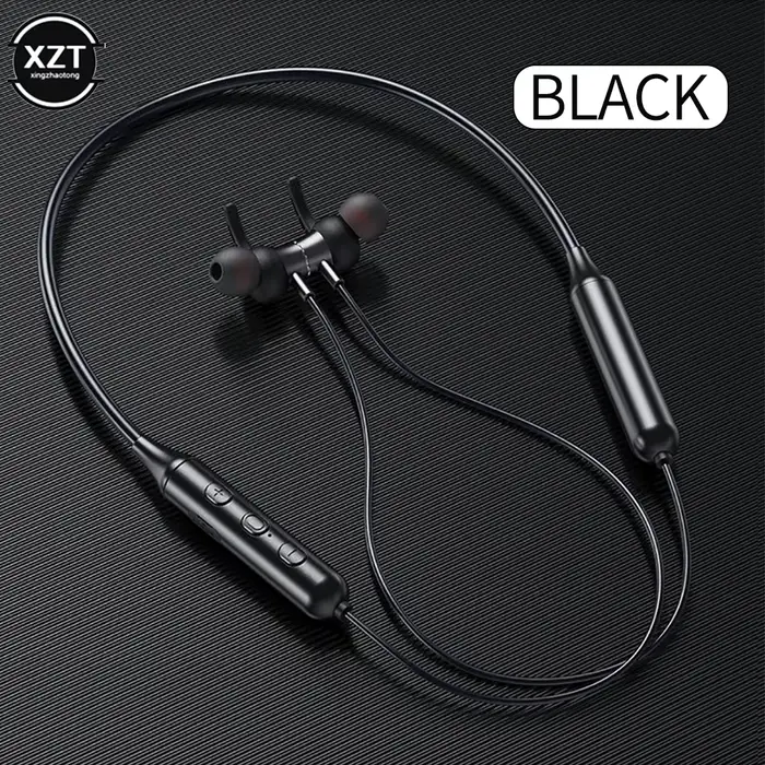 Écouteurs magnétiques sans fil Bluetooth 5.0, casque de course, écouteurs de sport étanches IPX5, réduction du bruit, téléphone de sauna