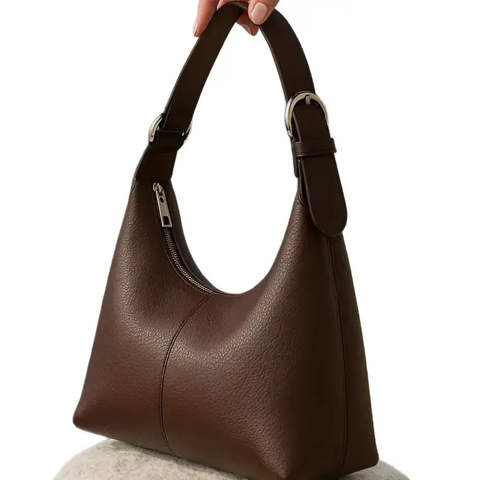 Sac à main souple en PU de style minimaliste urbain