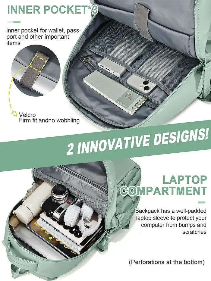 Sac à dos scolaire pour femmes hommes sac d'école pour garçons filles collège sac à dos Brevite sac à dos sac à dos pour ordinateur portable