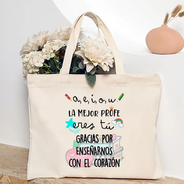 Sac fourre-tout imprimé espagnol pour femme