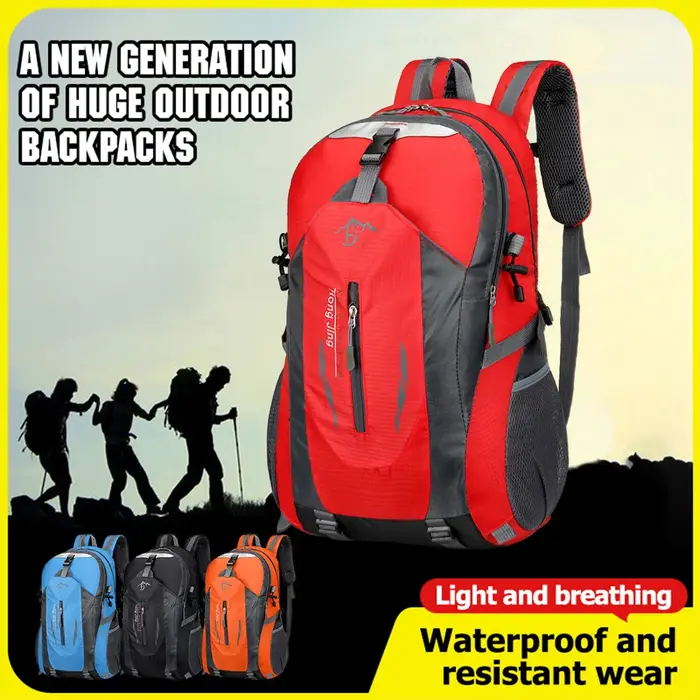 Sac à dos de randonnée 40L imperméable léger