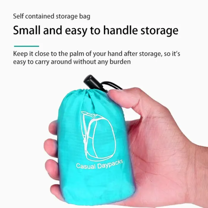 Sac de sport étanche pratique en plein air sac à dos quotidien en Nylon pliant alpinisme randonnée sac à dos pour hommes et femmes