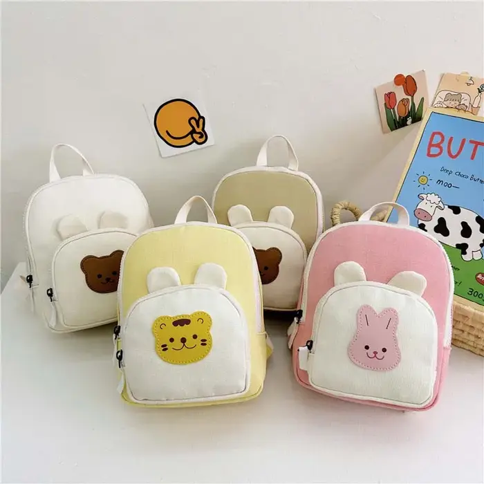 Sac à dos coréen en toile pour enfants