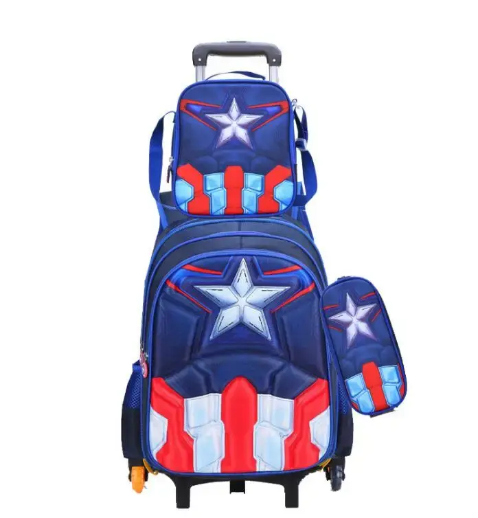 Ensemble de sacs troilley d'école pour garçons