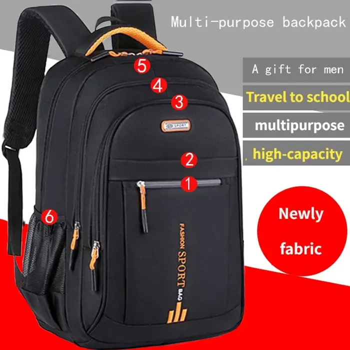 Printemps nouveau sac à dos mâle loisirs voyage d'affaires sac à dos grande capacité junior lycée sac femme ordinateur sac pour hommes