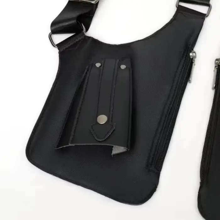 Sac à dos tactique rétro en PU pour hommes