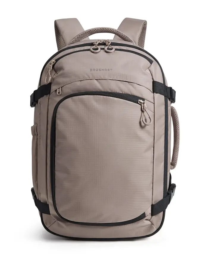 Sac à dos pour ordinateur portable BAGSAMRT 17,3 pouces pour hommes et femmes, sac à dos de transport 17 pouces, sac pour effets personnels avec poche étanche et grande poche latérale