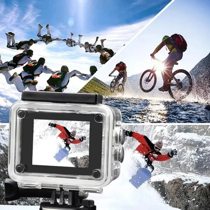 Caméra d'action 4K 1080P/30FPS WiFi 2.0 "170D