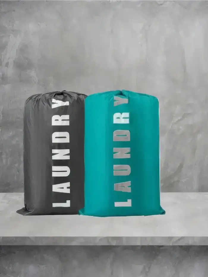 Lot de 2 sacs de rangement premium pour le linge