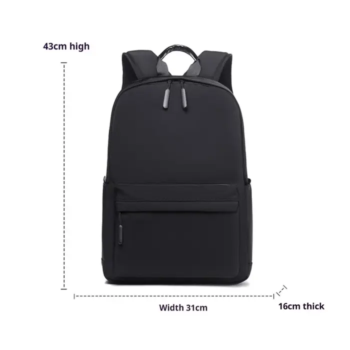 Sac à dos d'étudiant léger de grande capacité, bretelles réglables-sac à dos pour ordinateur portable durable pour l'université, le lycée, les voyages