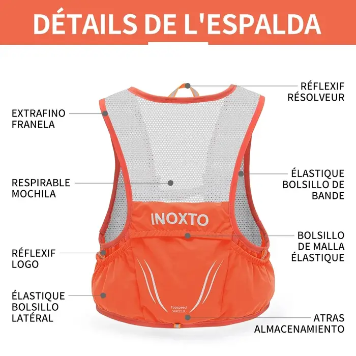 INOXTO – sac à dos de course léger