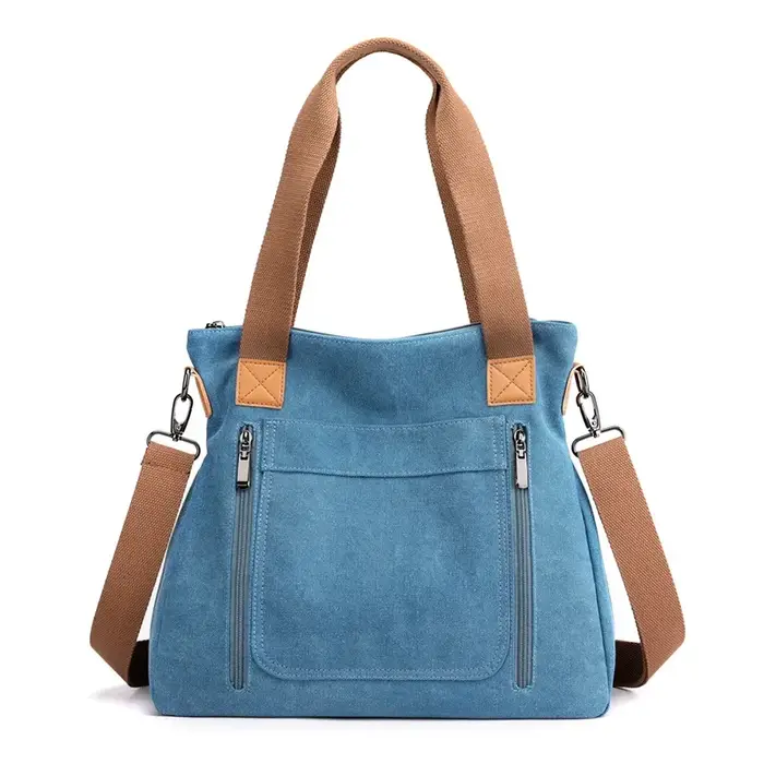 Sac fourre-tout en toile fonctionnel pour femme, toutes les occasions, sacs à main pour femme