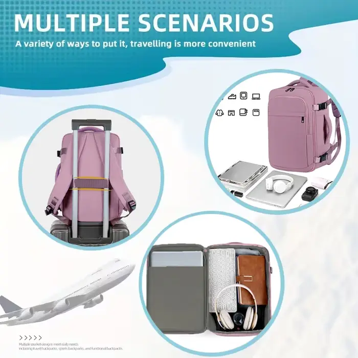Sac à dos multi-poches idéal et pratique